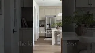 Thumbnail: From builder grade to custom 🤍 Full transformation on my youtube! #diyhome #diykitchen #kitchendiy
