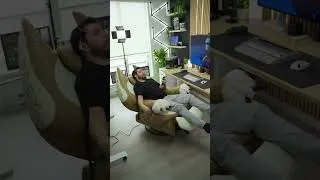 Thumbnail: Ultimate Gaming Recliner: Sleep, Work, Game! 🔥#shorts