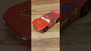 Thumbnail: I made this out of a 2x4! #woodworking #woodtoys #handmade #lightningmcqueen
