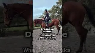 Thumbnail: Dressage rider opinion - Mastering the basics… Looking for honest advice to grow my dressage