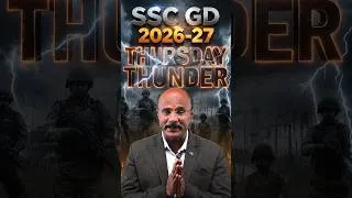 Thumbnail: SSC GD 2026-27 | THURSDAY THUNDER ⚡ | EVEREST COACHING POINT