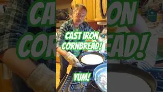 Thumbnail: The only way to bake Perfect Cornbread! 🌽 #recipe #skillet #castiron