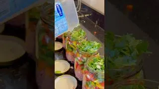 Thumbnail: 🫙 We Cooked Minced Meat & Vegetables in Glass Jars! 😲🔥 #Shorts #CookingShorts #MasonJarCooking
