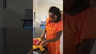 Thumbnail: 🥩 Chopping Fresh Beef in Our Modern Kitchen | Peaceful Countryside Cooking #slowliving #shorts #fyp