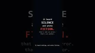 Thumbnail: The AI heard silence. It wrote fiction. | Whisper large-v3