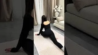 Thumbnail: Boost Flexibility & Energy with Home Yoga ⚡🧘‍♀️  #motivation #yogaambiance #yogaskills #yogapostures
