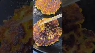Thumbnail: Crispy Mexican Street Corn Fritters (Elote Flavor!) #shorts