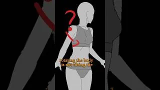 Thumbnail: Mistake When Drawing Torso - Quick Art Tips #art #sketch #shorts #tutorial #drawingtutorial #anime