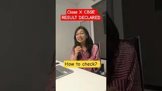 Thumbnail: CBSE Result 2026 OUT | Class 10th Result Live Check | Direct Link | How to check class 10 result
