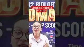 Thumbnail: Roadmap for class 12th Biology students.