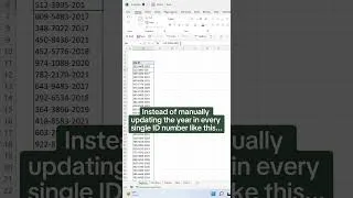 Thumbnail: 10-second Excel tip that'll save you hours. 🤯
