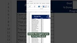 Thumbnail: How to create an interactive image progress chart in Excel 🥤