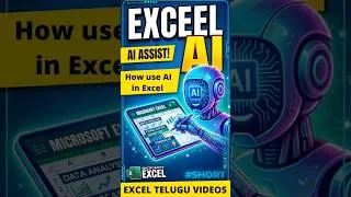Thumbnail: How to use AI in Excel | Save Hours in 30 Seconds