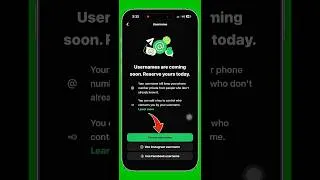 Thumbnail: How to create a WhatsApp username 2026