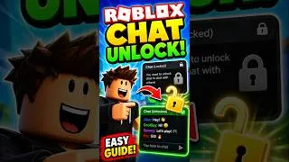 Thumbnail: How to Enable Chat in Roblox (Easy Guide!) #shorts