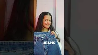Thumbnail: DIY Old Jeans Bag ⭐ | Pinterest Inspired ✂️ #upcycling #craft #pinterest #oldjeansdiy #shorts #viral
