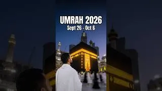 Thumbnail: Invitation for Umrah - Sep 2026 | Umrah Express in Collab. with iCAN