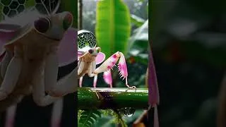 Thumbnail: Orchid Mantis (Hymenopus coronatus) #insects #animals
