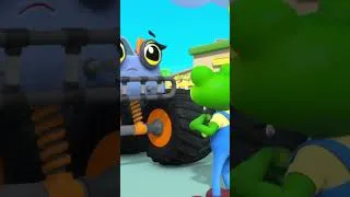 Thumbnail: Baby Truck Won't Stop Crying! 😢 Gecko's Garage #Shorts