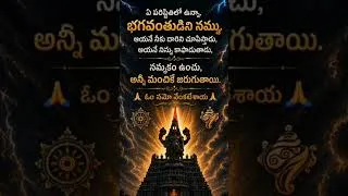 Thumbnail: శ్రీ వెంకటేశ్వర స్వామి అనుగ్రహమే మనకు కొండంత బలం 🙏 #shorts