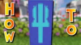 Thumbnail: How to Make a Trident Banner Design in Minecraft 1.18!