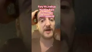 Thumbnail: Fury V Joshua Nuclear Rant 2 Con Men #furyjoshua #boxingshorts #tysonfury #anthonyjoshua #dosser