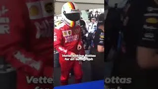 Thumbnail: Vettel asking Bottas for an autograph! 😜✍️