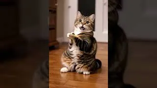 Thumbnail: Cute Cat Cool Dance  #cat #funny #dancingcat