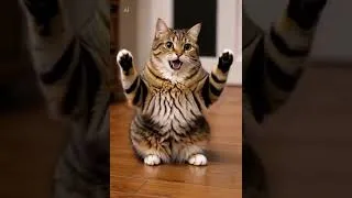 Thumbnail: Cute Cat Cool Dance  #cat #funny #dancingcat