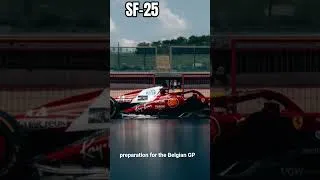 Thumbnail: Ferrari Ready to Dominate F1 2025! Secret Upgrade at Spa? #F1 #Ferrari #F12025 #F1News