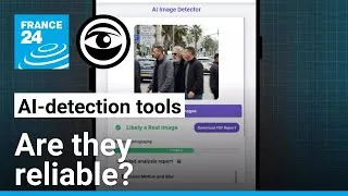 Thumbnail: '100% human?' We tested 10 AI-detection tools • The Observers - France 24