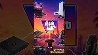 Thumbnail: What You Need to Stream GTA 6! 🎮🔥 | Complete Streaming Setup