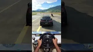 Thumbnail: 1100BHP Nissan GTR Nismo vs Kawasaki Ninja H2R Race | Motorfest #shorts