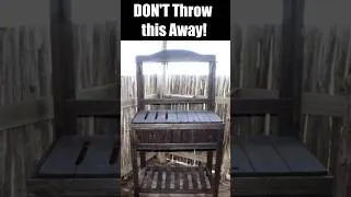 Thumbnail: Don't throw this away! Tiki Bar and more from Old Potting Table!