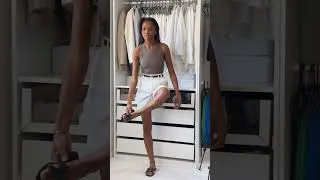 Thumbnail: A Simple & Chic Summer Outfit 🤎 #shorts