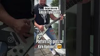 Thumbnail: My Guitar | Kirk Hammett Flying V | Gibson Flying V from 1979 | Metallica