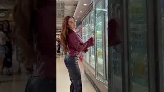 Thumbnail: Sexy redhead girl in leather jacket & leather pants #shorts #leatherpants  #leatherjacket #redhead