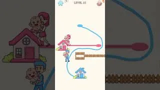 Thumbnail: Home rush draw puzzle short video gaming level 61,62 #homerushdrawpuzzle #gameplay #homerushgame