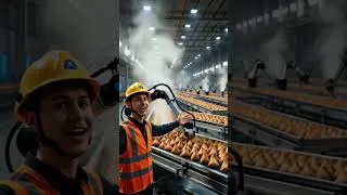 Thumbnail: Inside the World's Largest Samosa Factory. watch full video on our channel #samosas #samosamaking