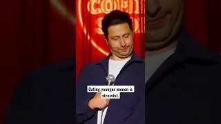 Thumbnail: Dating younger women is stressful 😩 #standupcomedy