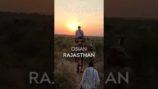Thumbnail: SUNRISE Camel Safari experience like NEVER before in Rajasthan INDIA #shorts
