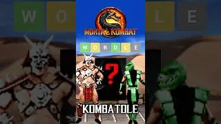 Thumbnail: WORDLE KOMBAT 4!! 👀🐲🚨 #shorts #mortalkombat