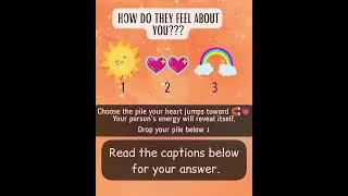 Thumbnail: “How do they feel about you?”#tarotshorts #tarot #currentfeelings #messageforyou