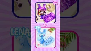 Thumbnail: LISA OR LENA  random edition😍❤️| KUROMI VS HELLO KITTY #lena #lisa #lisaandlena #lisaorlena #viral