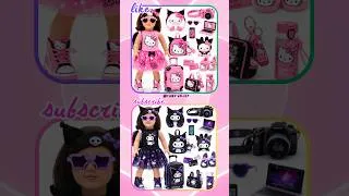 Thumbnail: LISA OR LENA 😍❤️| KUROMI VS HELLO KITTY #lena #lisa #lisaandlena #lisaorlena #viral