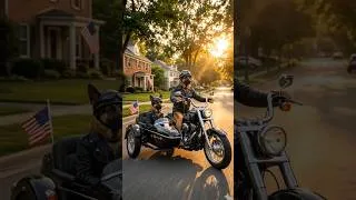 Thumbnail: Brave Dogs Save a Tiny Kitten from a Cheetah 🐶🐱 | Heartwarming Animal Story #shorts @@kitten.Storys