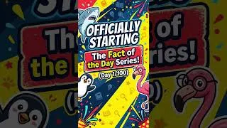 Thumbnail: Staring the Fact of the Day Series! (Day 1/100) on Our Community #series #factoftheday