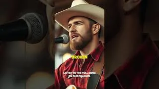 Thumbnail: New country gospel song 'Broken But Blessed'. #countrymusic #shorts