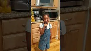Thumbnail: This little Light 🕯️ of Mine by my Six year old... the darkness comprehends it not 💥 #singer #short