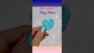 Thumbnail: How to crochet heart for beginners | crochet heart appliqué
